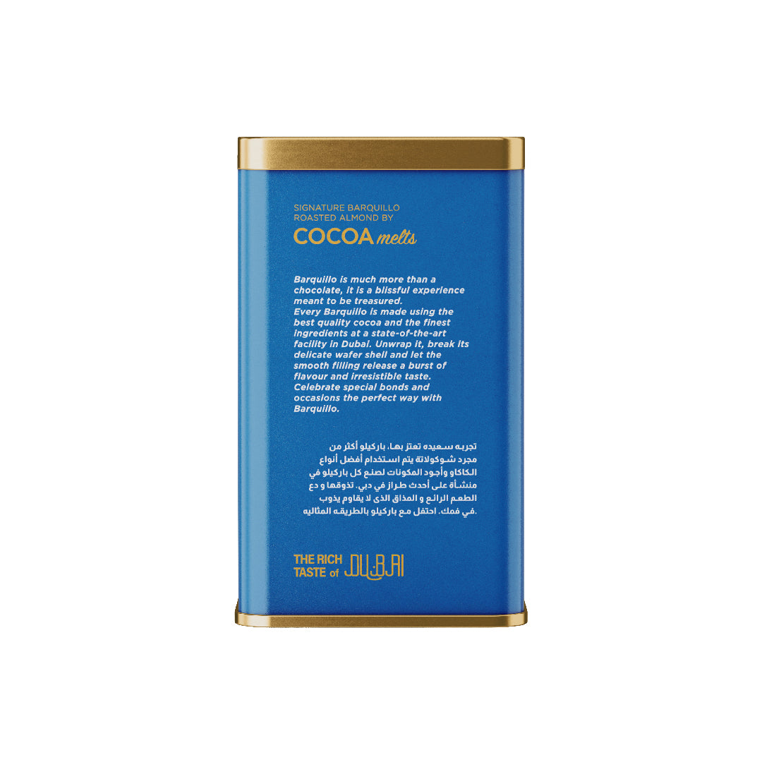 Barquillo Roasted Almond Chocolate - Tin