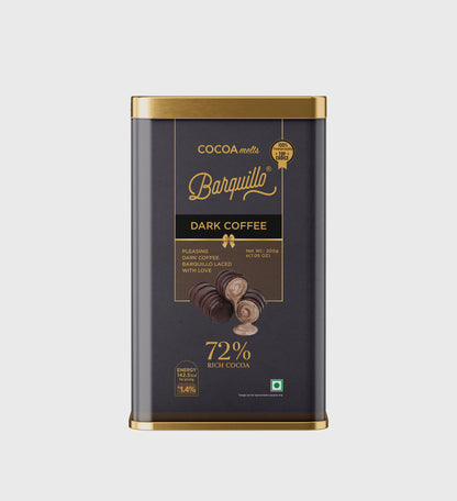 Barquillo Dark Coffee Chocolate - Tin