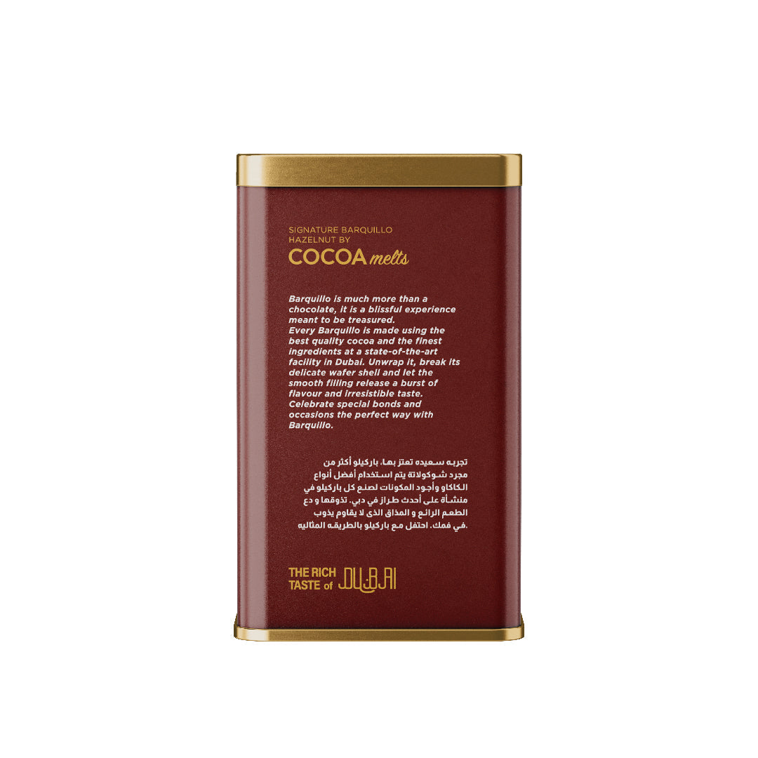 Barquillo Hazelnut Chocolate - Tin