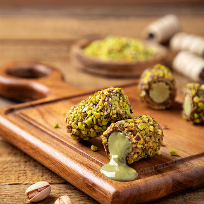 Barquillo Pistachio Chocolate - Tin