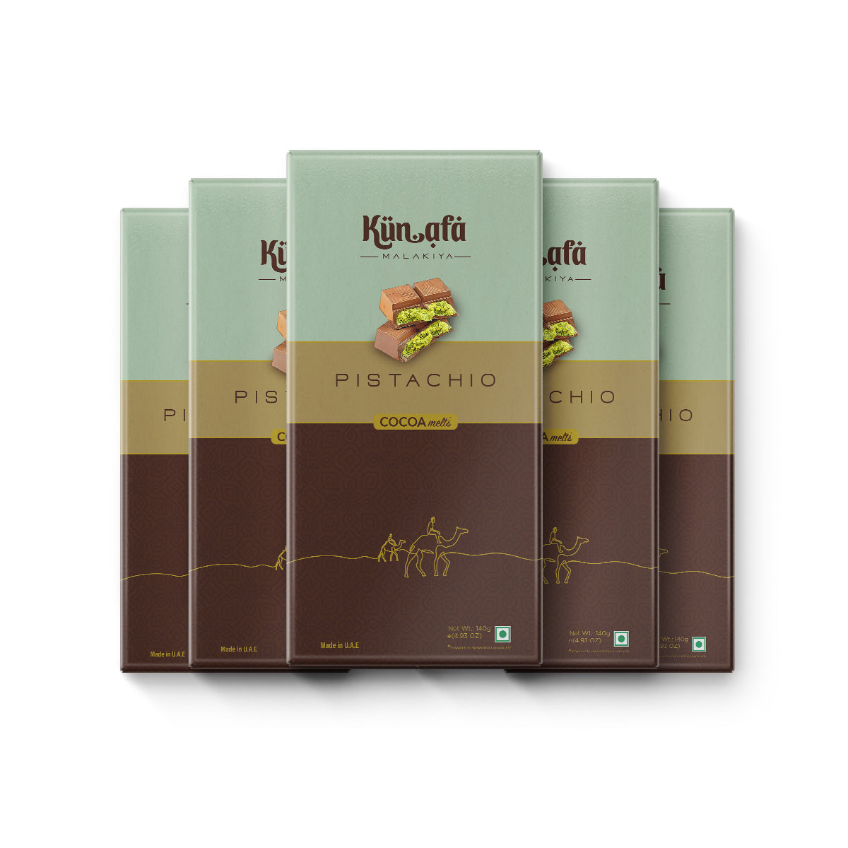 Kunafa Pistachio Chocolate